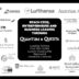 Collage of airline and hospitality logos surrounding a central black panel with white promotional text.